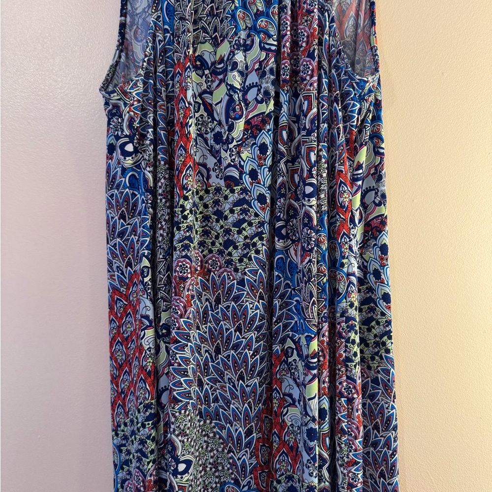 MSK Multicolor Sleeveless Dress